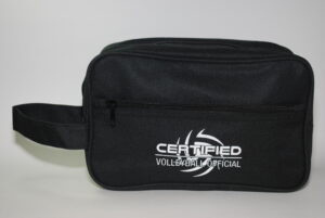 Referee Bag -- Two Pockets in Black with NEW Certified Logo
