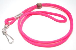 Lanyard in Pink w/ Bead not Attached
