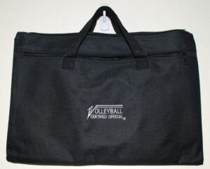 *SALE* Referee Black DOCUMENT Bag