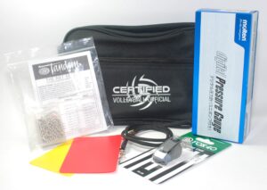 *SALE* Referee BLACK STARTER Pak with New Certified Logo & Molten Electronic Ball Gauge/Pump